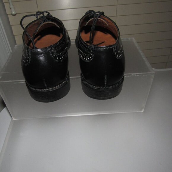 Giorgio Brutini 52545 Black Leather Cap Toe Brogue Oxfords | Men’s Size 8D main image 7